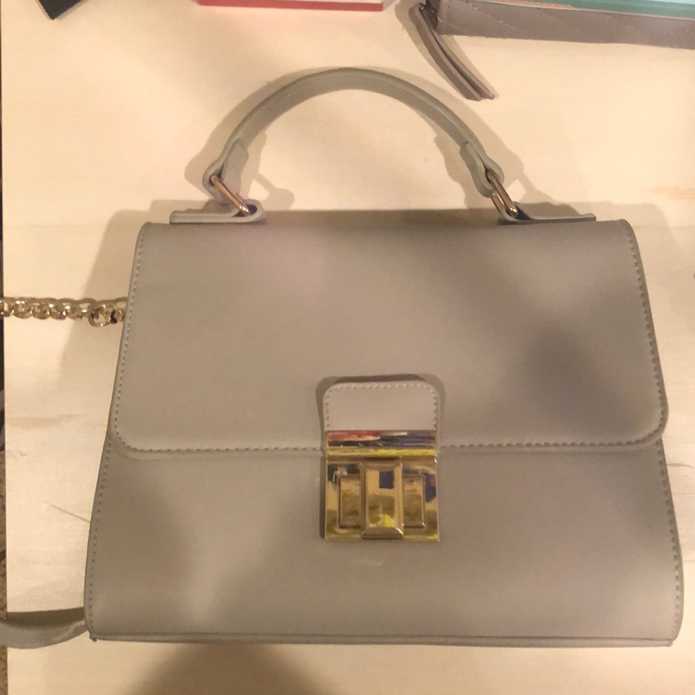 Light grey purse